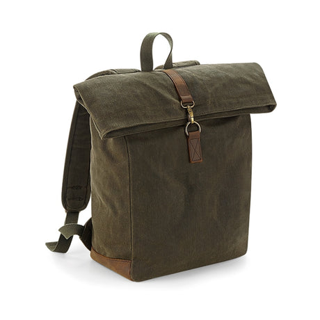 Quadra Heritage Waxed Canvas Backpack