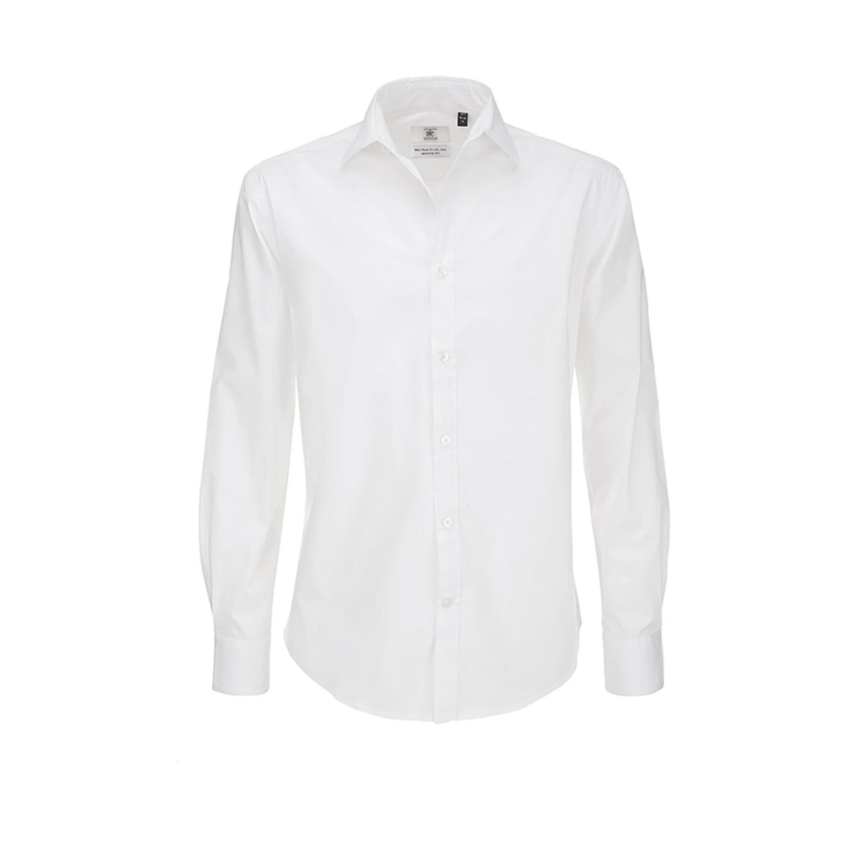 B and C Collection Black Tie Long Sleeve Shirt
