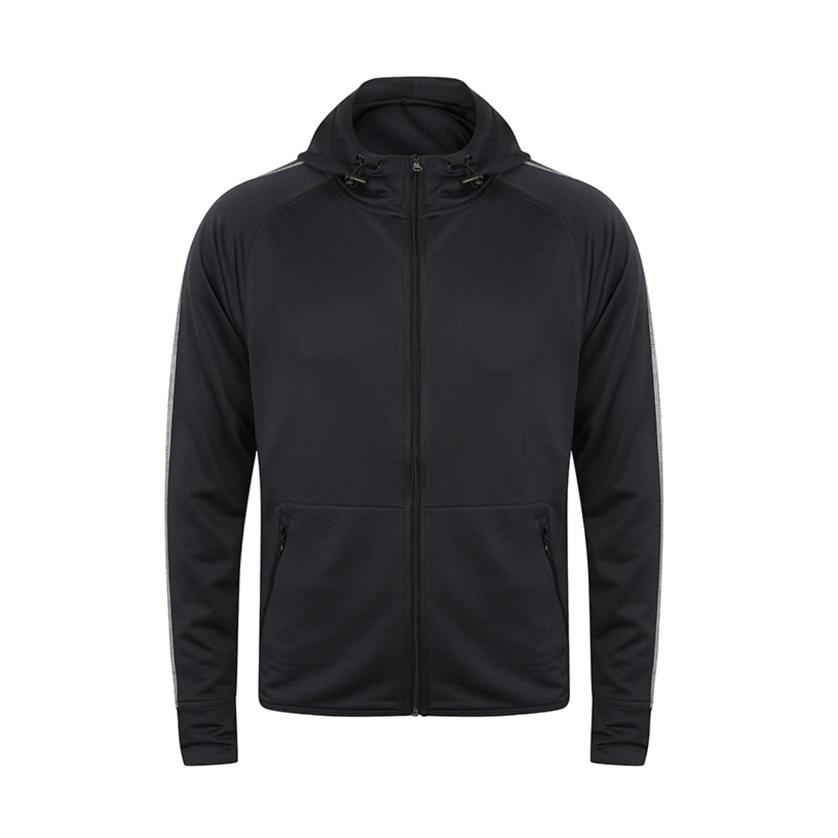 Tombo Men's Hoodie with Reflective Tape