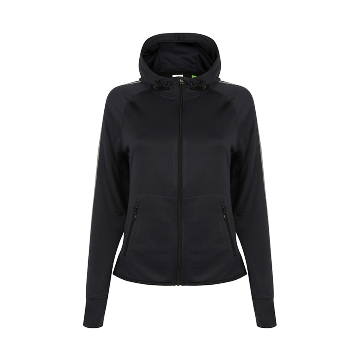 Tombo Ladies Hoodie with Reflective Tape