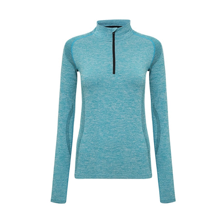 Tri Dri Women's TriDri® Seamless "3D-fit" Multi-sport Performance 1/4 Zip Top