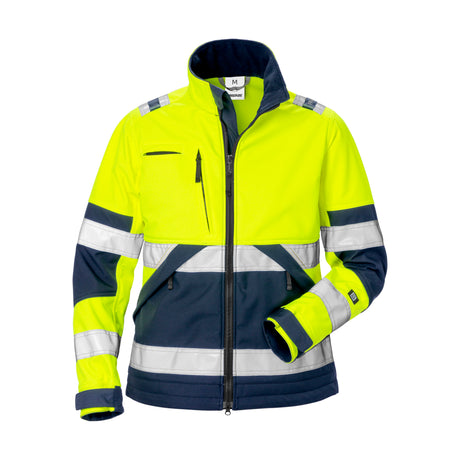 FRISTADS Varsel softshell-jacka 4183 WYH klass 2, dam