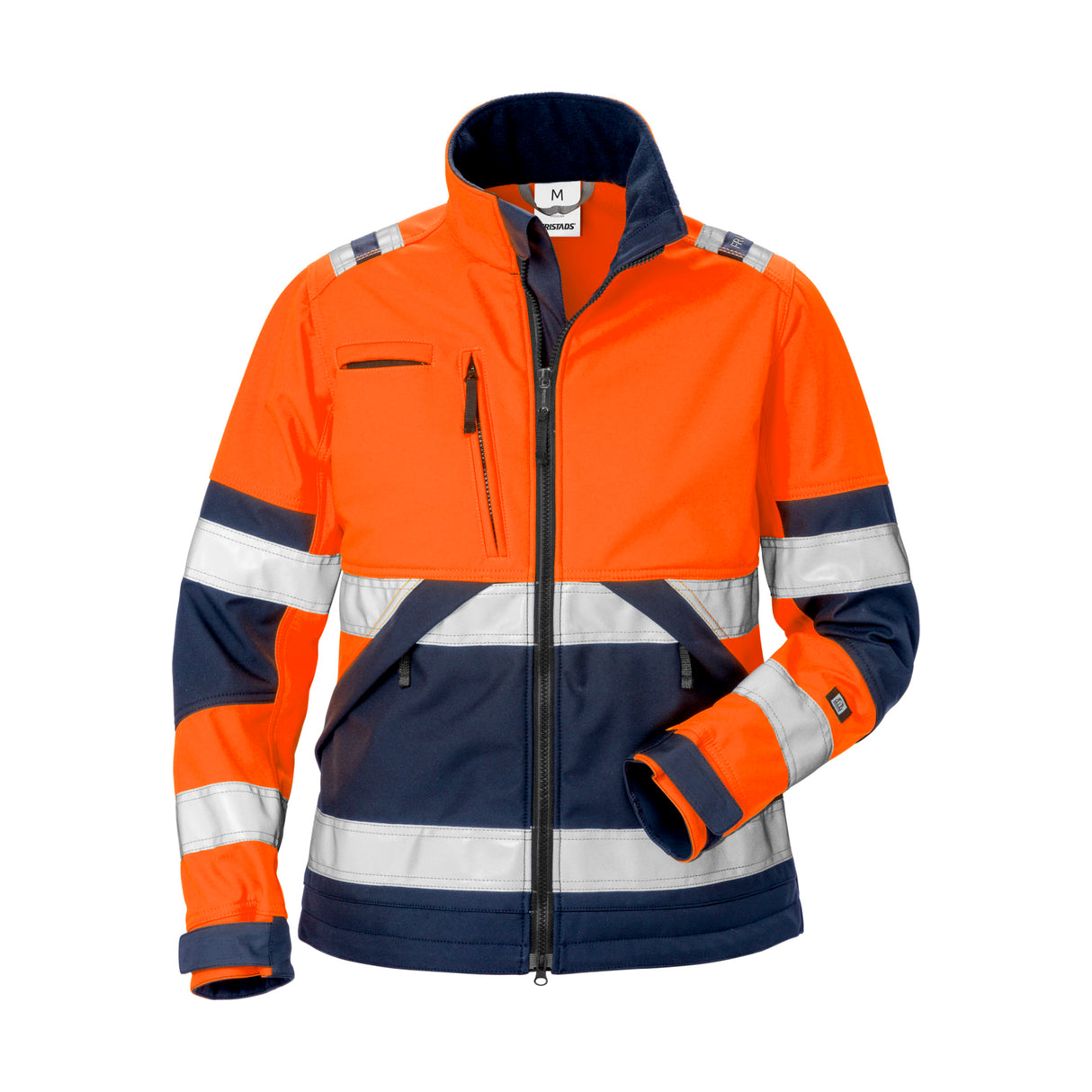 FRISTADS Varsel softshell-jacka 4183 WYH klass 2, dam