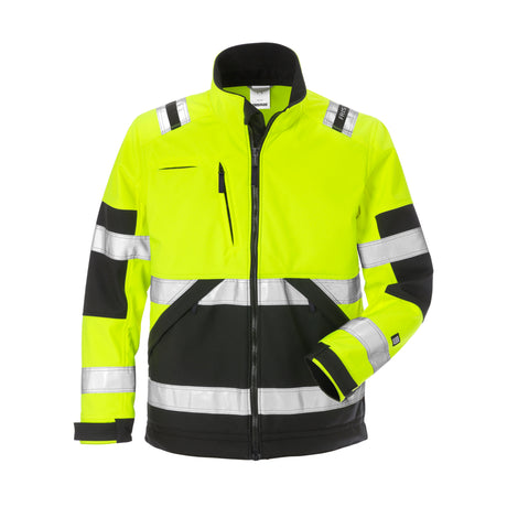 FRISTADS Varsel Softshell-jacka 4083 WYH, klass 2