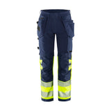 FRISTADS Varsel Green hantverkarbyxa stretch 2643 GSTP, klass 1