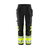 FRISTADS Varsel Green hantverkarbyxa stretch 2643 GSTP, klass 1
