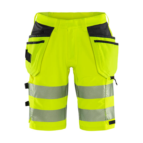 FRISTADS Varsel Green hantverkarshorts stretch 2646 GSTP, klass 2