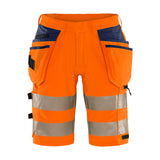 FRISTADS Varsel Green hantverkarshorts stretch 2646 GSTP, klass 2