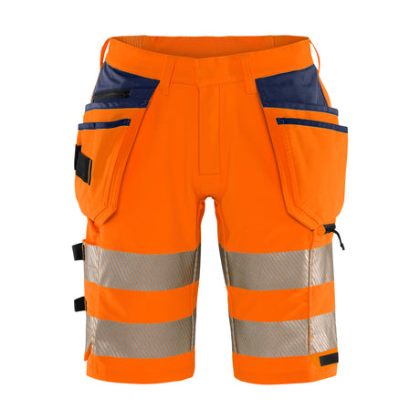 FRISTADS Varsel Green hantverkarshorts stretch 2646 GSTP, klass 2