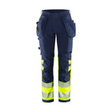 FRISTADS Varsel Green hantverkarbyxa stretch 2663 GSTP klass 1, dam