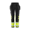 FRISTADS Varsel Green hantverkarbyxa stretch 2663 GSTP klass 1, dam