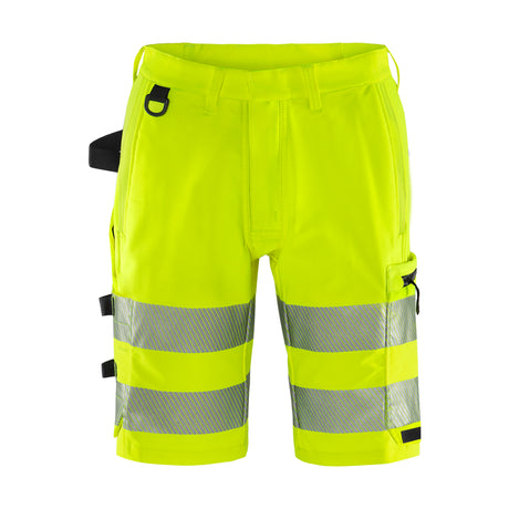 FRISTADS Varselshorts Green stretch 2648 GSTP, klass 2
