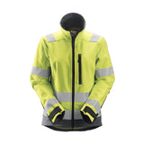 Snickers Workwear AllroundWork varseljacka i softshell, dam, varselklass 2/3