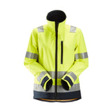 Snickers Workwear AllroundWork varseljacka i softshell, dam, varselklass 2/3