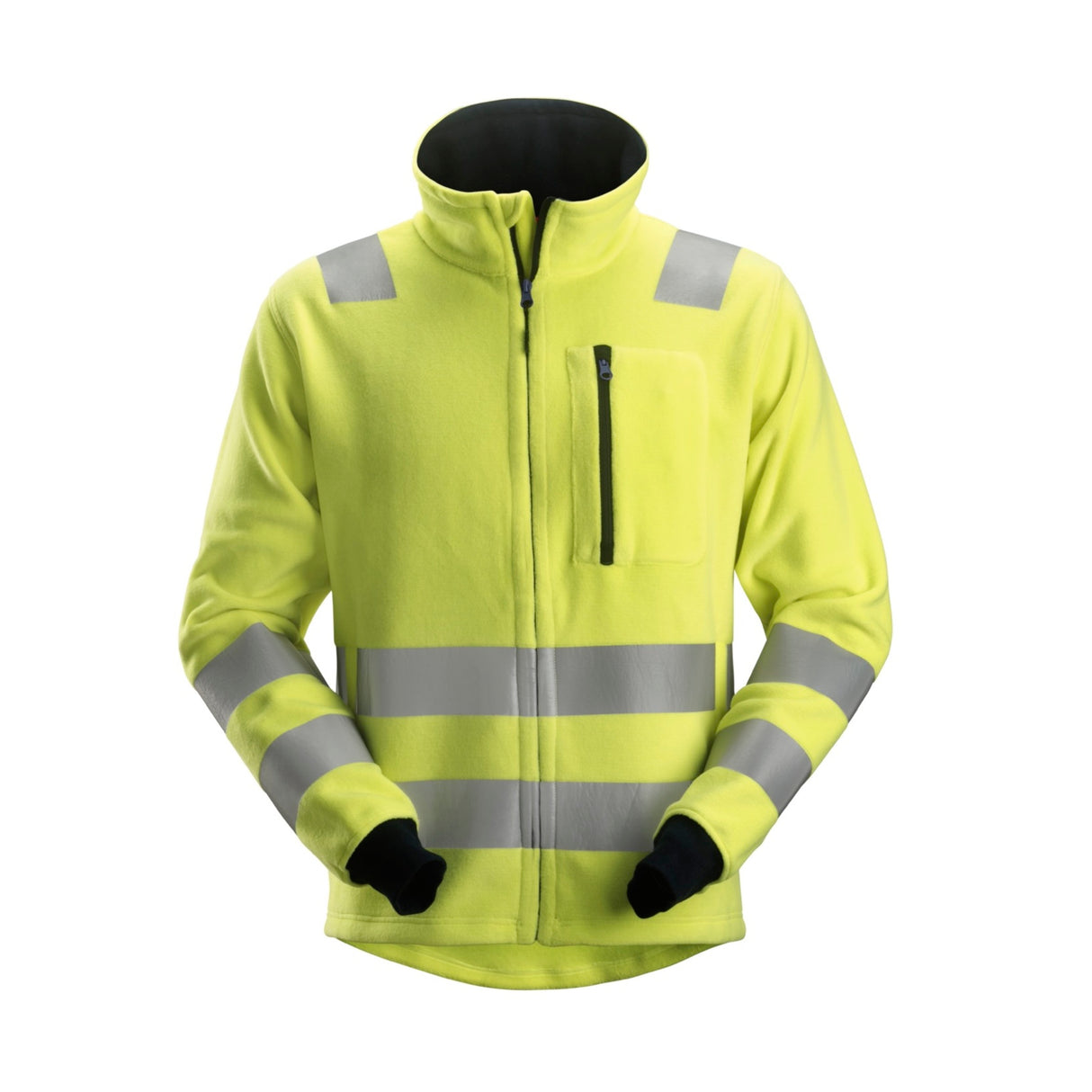 Snickers Workwear ProtecWork, Fleecejacka, varsel kl 3