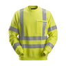 Snickers Workwear ProtecWork, Sweatshirt, varsel kl 3