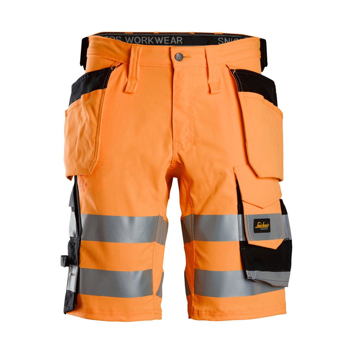 Snickers Workwear Varselshorts i stretch med hölsterfickor, kl 1