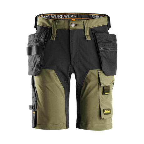 Snickers Workwear AllroundWork 4-vägsstretchshorts med hölsterfickor