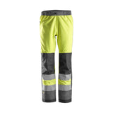 Snickers Workwear AllroundWork vattentät skalbyxa, varselplagg klass 2