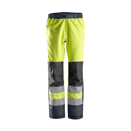 Snickers Workwear AllroundWork vattentät skalbyxa, varselplagg klass 2