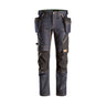 Snickers Workwear FlexiWork, Denim Arbetsbyxor+ med hölsterfickor