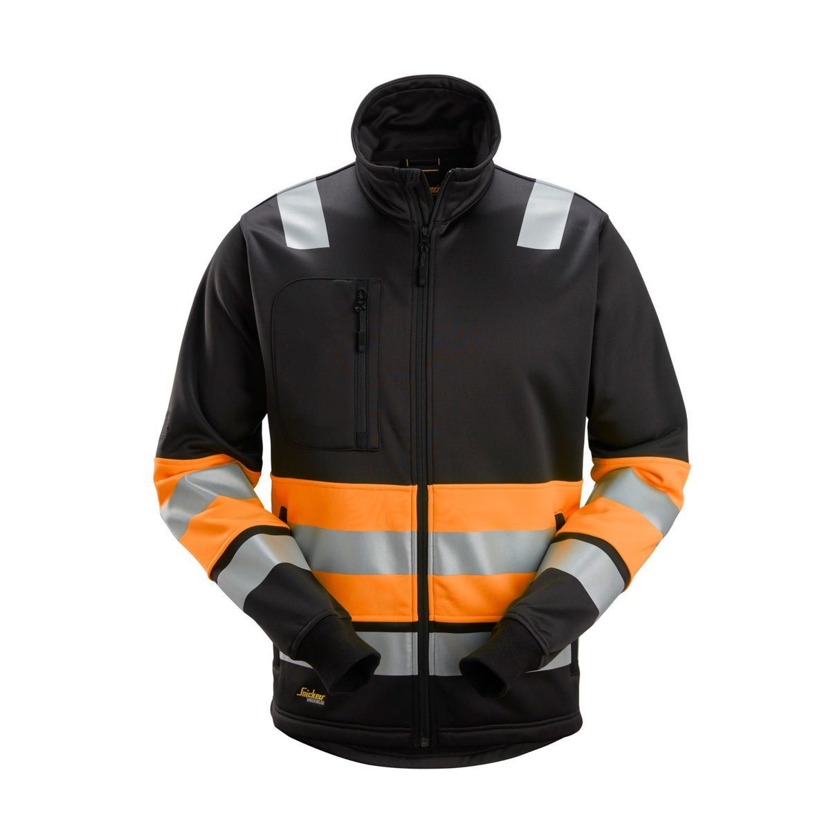 Snickers Workwear Varseljacka med hellång dragkedja, klass 1