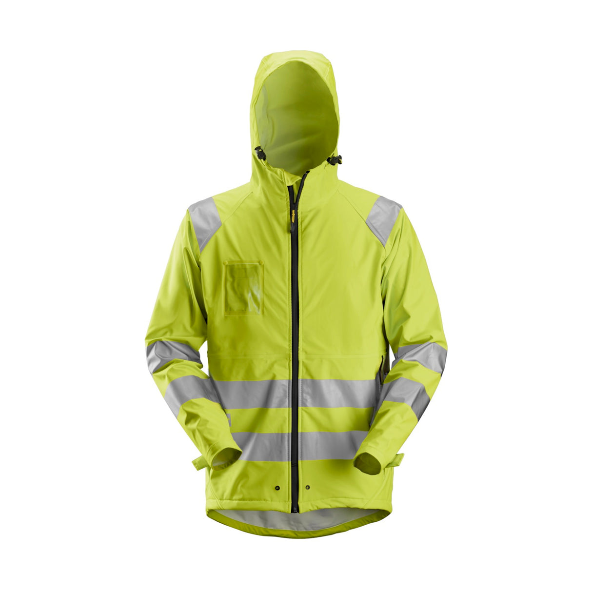 Snickers Workwear Varsel PU Regnjacka, Klass 3