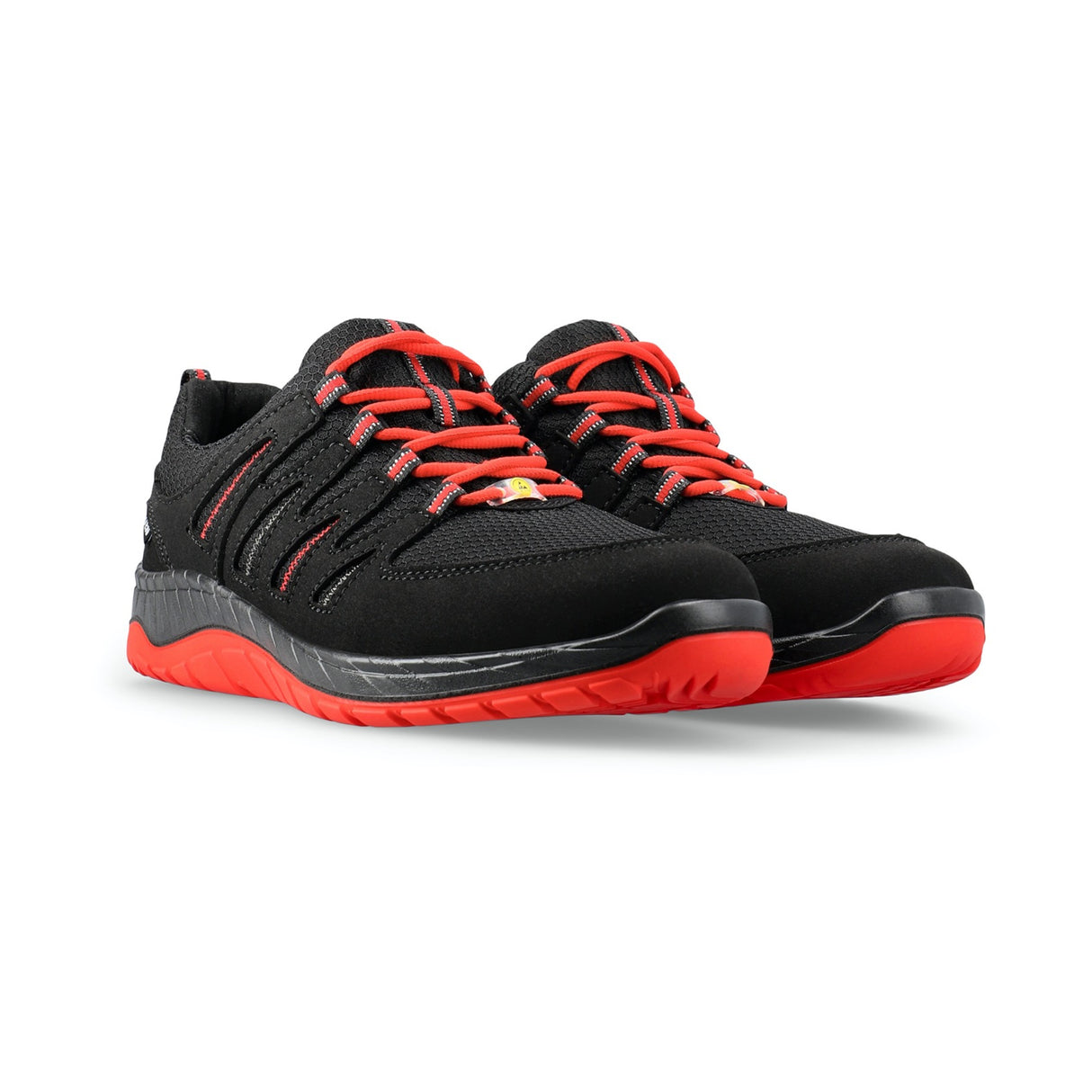 ELTEN Maddox Black-Red Low