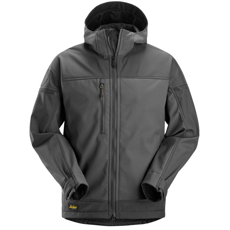 Snickers Workwear Hooded Softshell Stretch Jacket