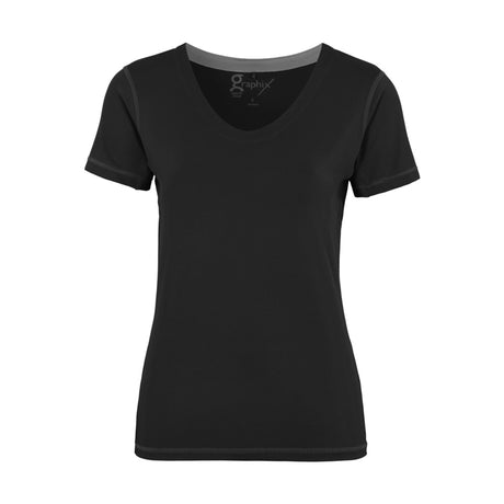 Graphix Coruna v-neck tee woman