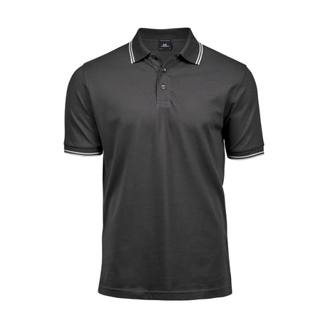 Tee Jays Luxury Stripe Stretch Polo