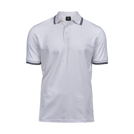 Tee Jays Luxury Stripe Stretch Polo