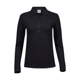 Tee Jays Women's Luxury Stretch Long Sleeve Polo