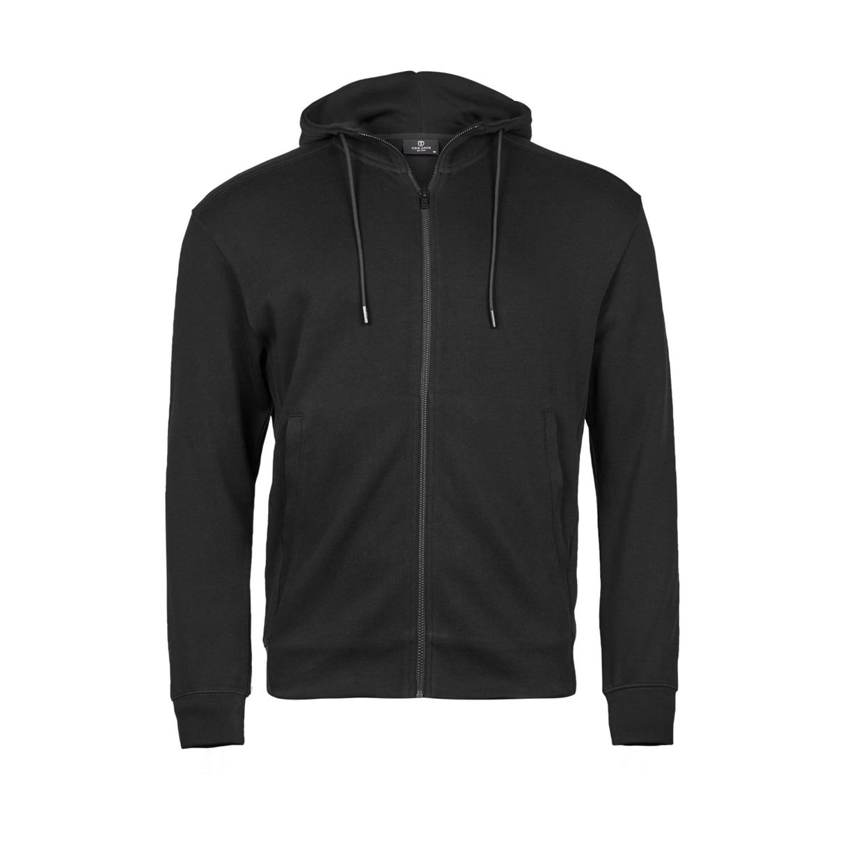 Tee Jays Ribbed Interlock Hooded Full Zip