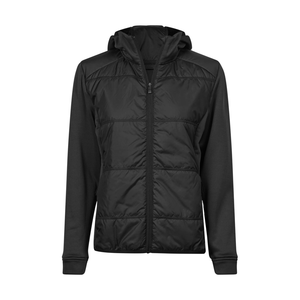 Tee Jays Women's Hybrid-Stretch Hooded Jacket